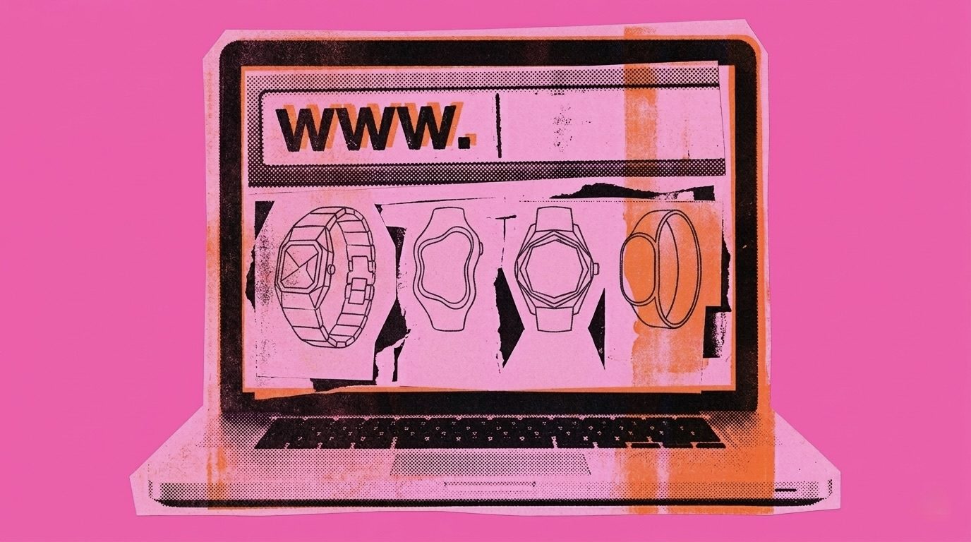 A laptop with a web page open